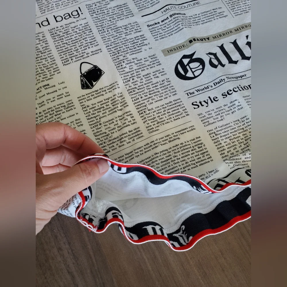 GALLIANO Racerback Dress - Picture 14 of 14